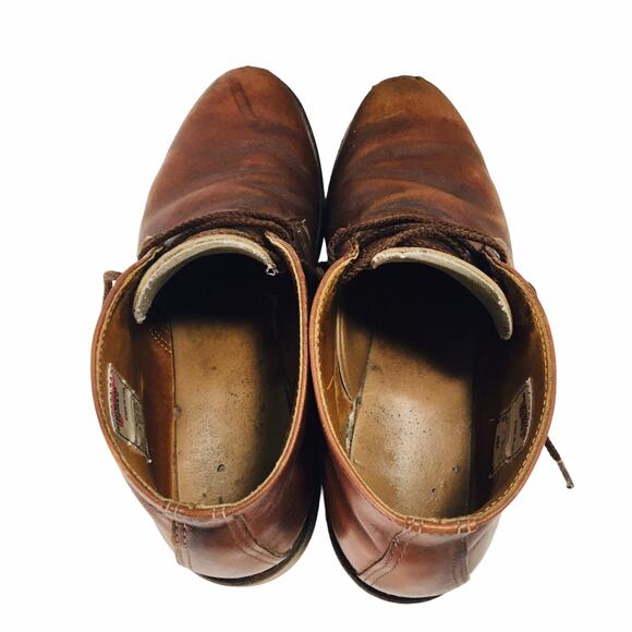 RED WING BOOTS NARROW US 10B Heritage Chukka 595 USA Made VIBRAM F2892-11 595 main image 6